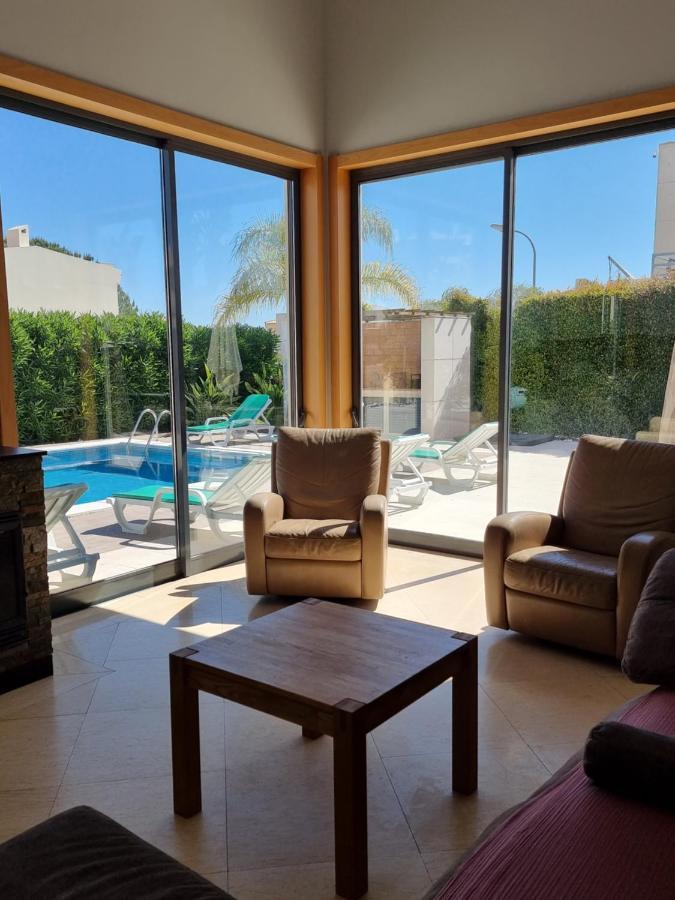 Luxury City Villa Olivia 10 - 15 Min To The Beach Oura, Private Swimming Pool 阿尔布费拉 外观 照片