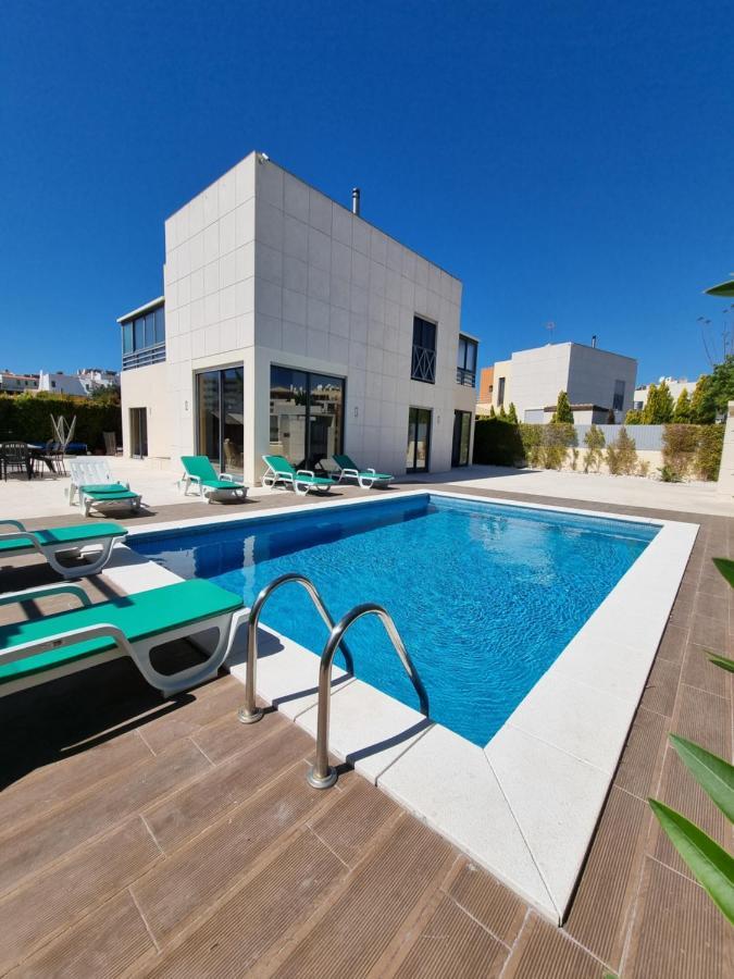 Luxury City Villa Olivia 10 - 15 Min To The Beach Oura, Private Swimming Pool 阿尔布费拉 外观 照片