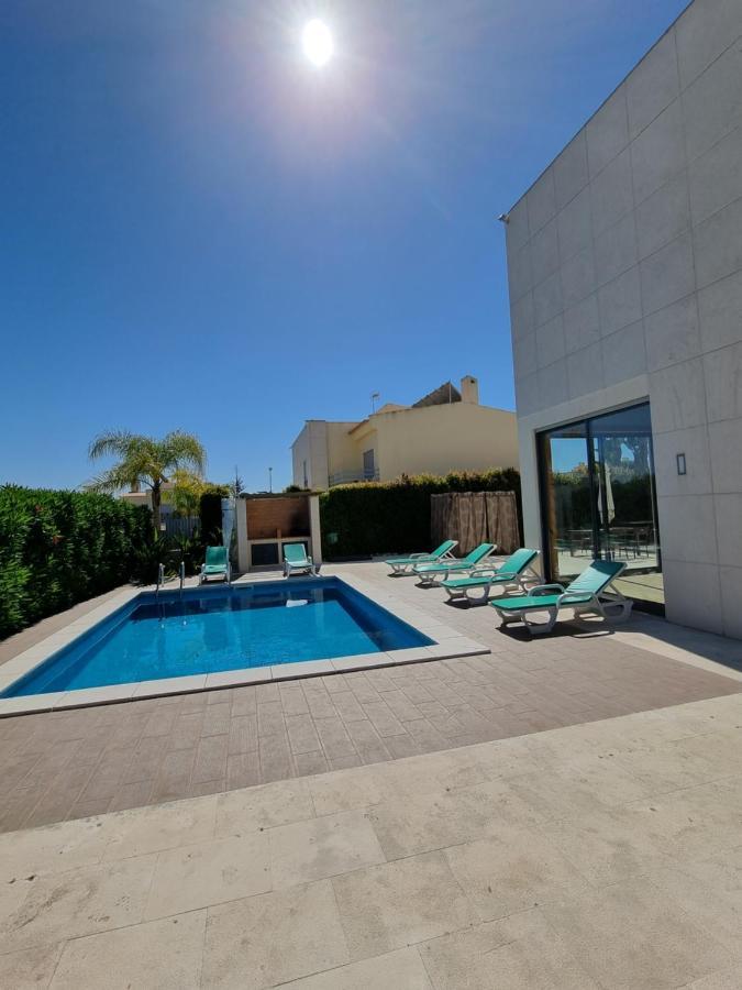 Luxury City Villa Olivia 10 - 15 Min To The Beach Oura, Private Swimming Pool 阿尔布费拉 外观 照片